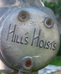 close up of HH insignia